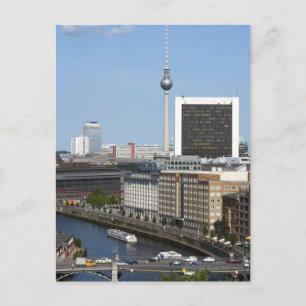 Berlin skyline, Germany Postcard