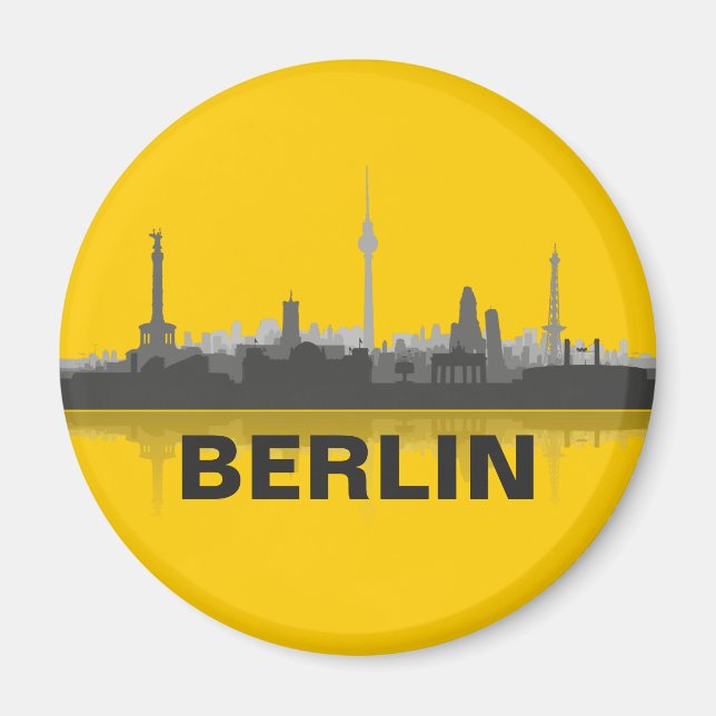 Berlin Skyline refrigerator Magnet (Front)