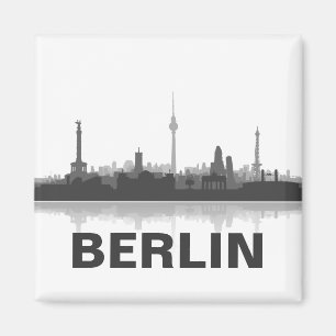 Berlin Skyline refrigerator Magnet