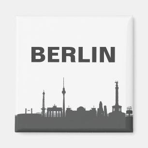 Berlin Skyline refrigerator Magnet