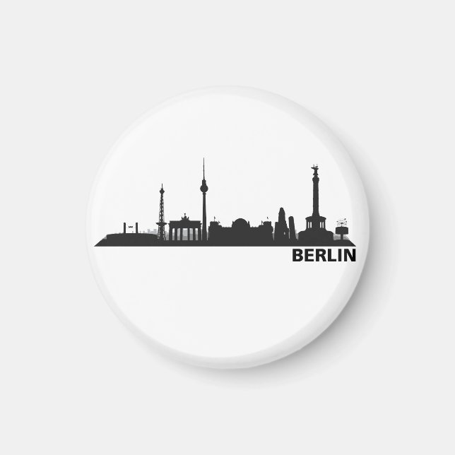 Berlin Skyline refrigerator Magnet (Front)