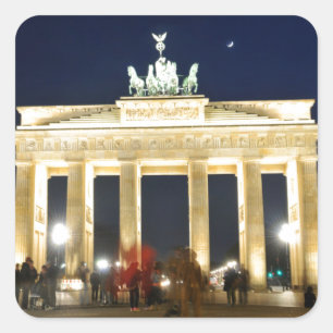 Berlin Square Sticker