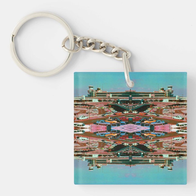 Berlin The Tegel Airport Key Ring (Front)