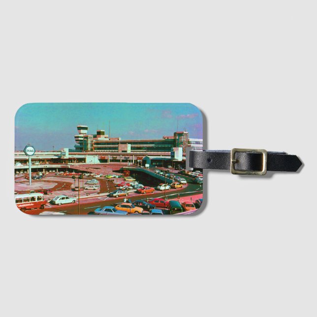 Berlin The Tegel Airport Luggage Tag (Front Horizontal)