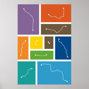 Berlin - Transit Palettes Poster
