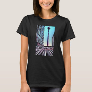 Berlin TV Tower Berlin City Street Sight Landmark  T-Shirt