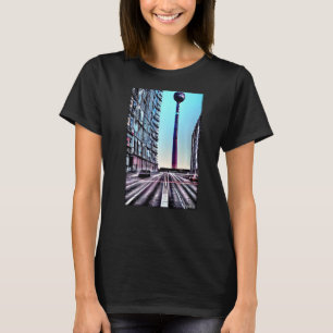 Berlin TV Tower Berlin City Street Sight Landmark  T-Shirt