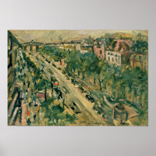 Berlin, Unter den Linden, 1922 Poster