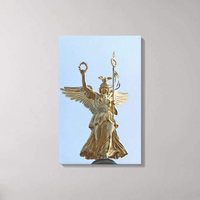 Berlin Victory Column Canvas Print (Front)