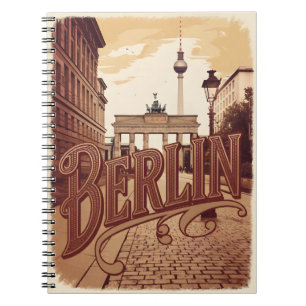 Berlin vintage notebook