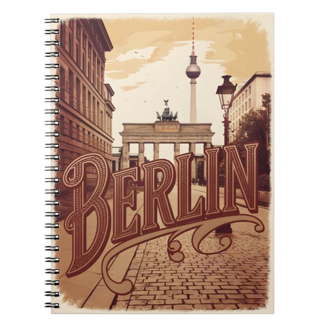 Berlin vintage notebook (Front)