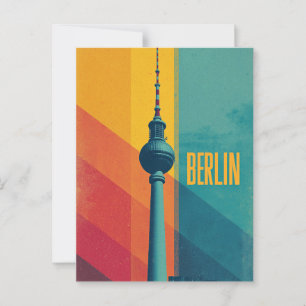 Berlin vintage  postcard
