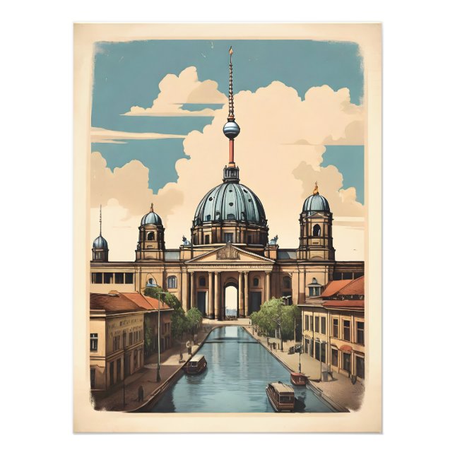 Berlin vintage poster (Front)