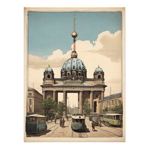 Berlin vintage poster