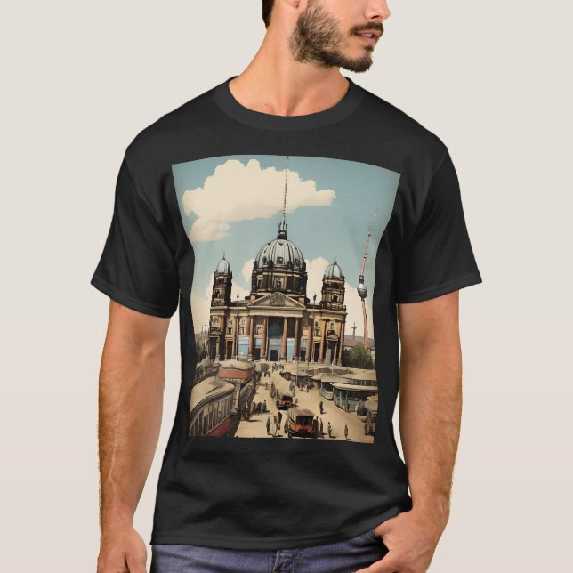 Berlin vintage poster T-Shirt (Front)