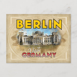 Berlin, Visit Germany... Postcard