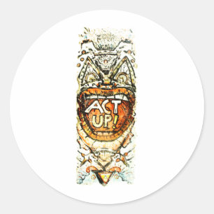 Berlin Wall Classic Round Sticker