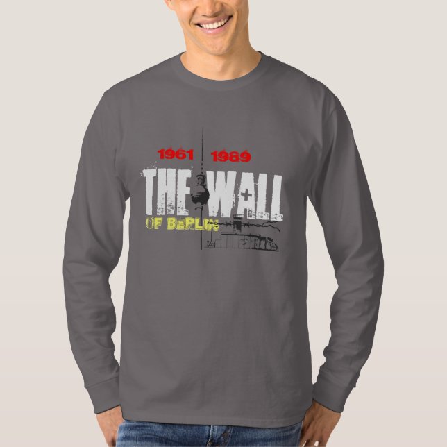 Berlin Wall Design T-Shirt (Front)