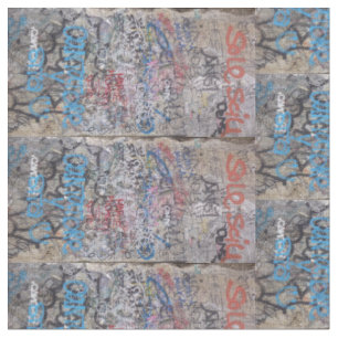 Berlin Wall Fabric
