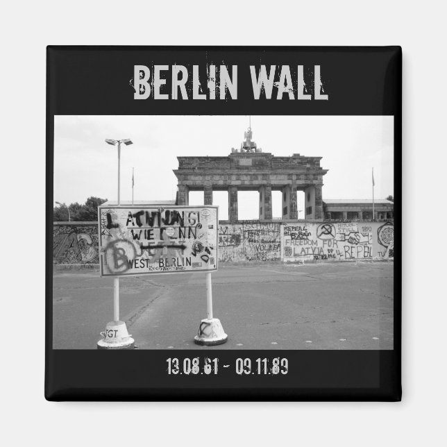 Berlin Wall Magnet (Front)