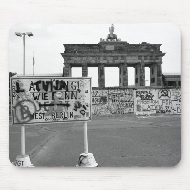 Berlin Wall Mouse Mat (Front)