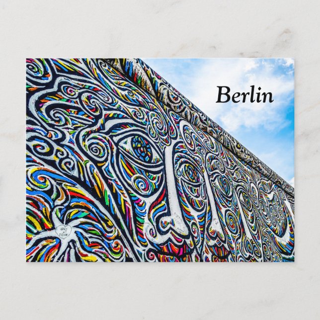 Berlin Wall Postcard (Front)