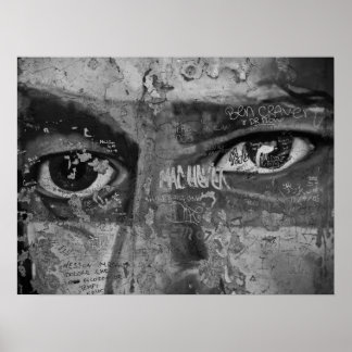 Berlin Wall - visions of the past Poster