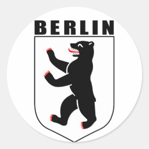 Berlin (Wappen) Classic Round Sticker