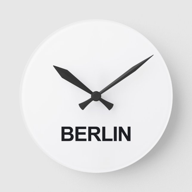 BERLIN WORLDWIDE TIMEZONE CLOCK SET (Front)