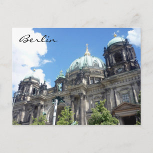 berliner dom germany postcard