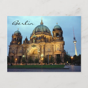berliner dom postcard