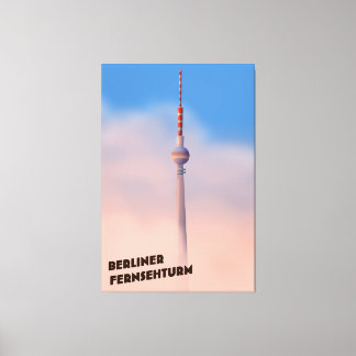 Berliner Fernsehturm ,Berlin TV tower Canvas Print
