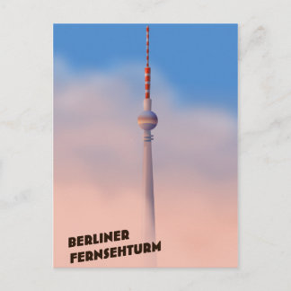 Berliner Fernsehturm ,Berlin TV tower Postcard