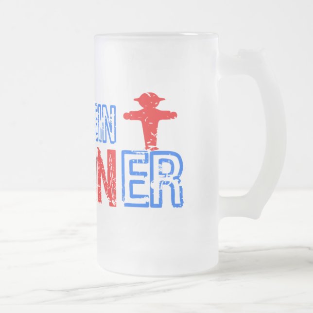 Berliner mug - choose style & colour (Right)