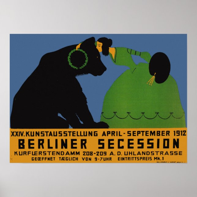 Berliner Secession Poster (Front)