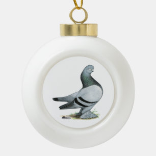 Berliner Tumbler Blue Bar Ceramic Ball Christmas Ornament