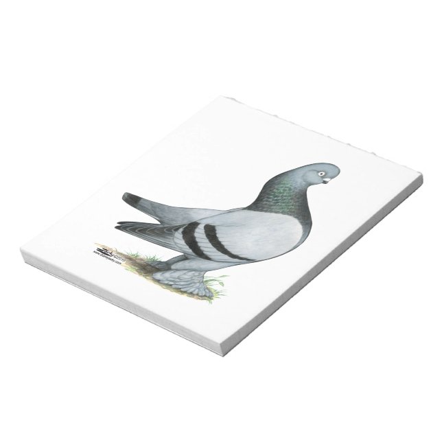 Berliner Tumbler Blue Bar Notepad (Rotated)