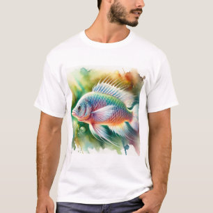 Bermejuela fish 160724AREF248 - Watercolor T-Shirt