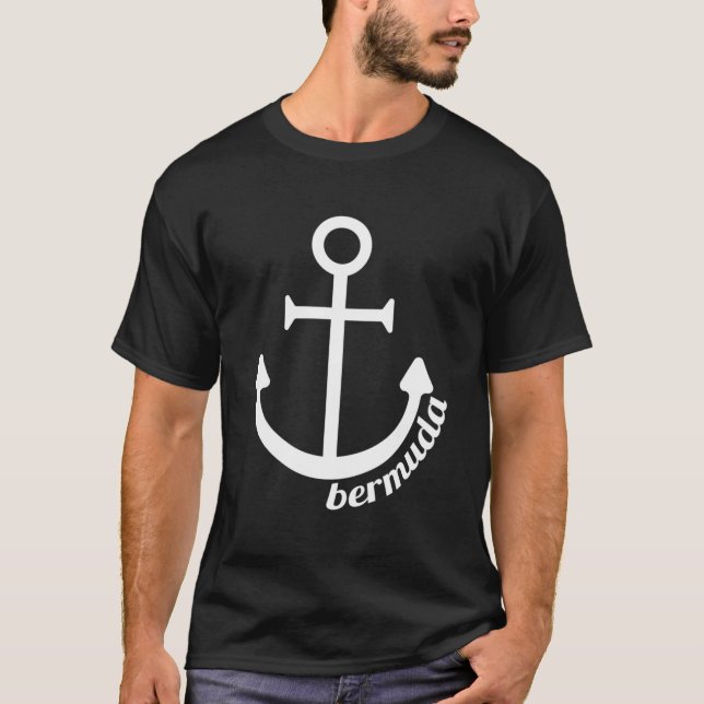 Bermuda Anchor Product - Gift Or Souvenir T-Shirt (Front)
