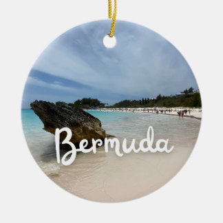 Bermuda Beach Ceramic Tree Decoration