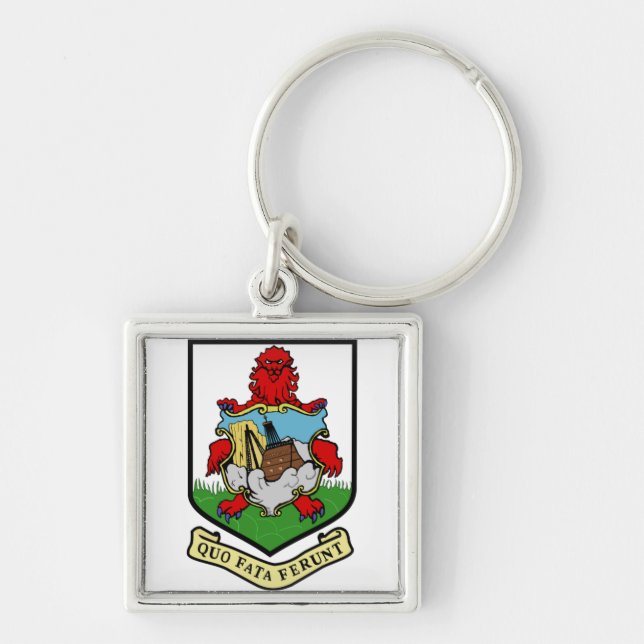 Bermuda Coat of arms BM Key Ring (Front)
