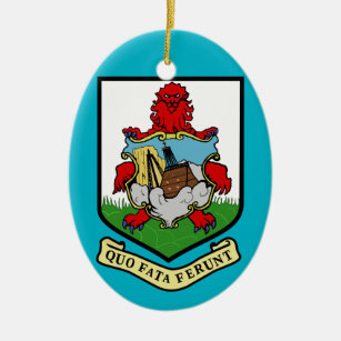 Bermuda* Coat of Arms Christmas Ornament