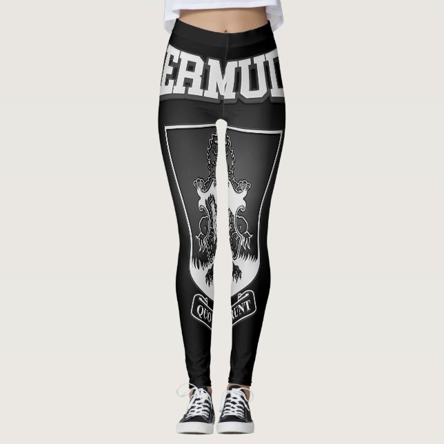 Bermuda Coat of Arms Leggings (Front)
