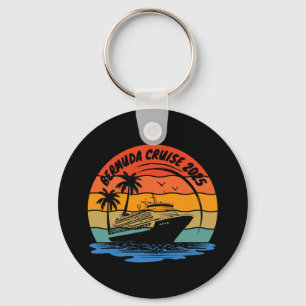 Bermuda Cruise 2025 Matching Family Vacation Cruis Key Ring