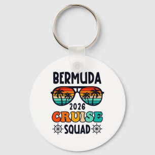Bermuda Cruise 2026 Vacation Trip Matching Family Key Ring