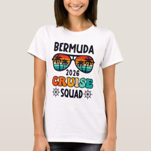 Bermuda Cruise 2026 Vacation Trip Matching Family T-Shirt