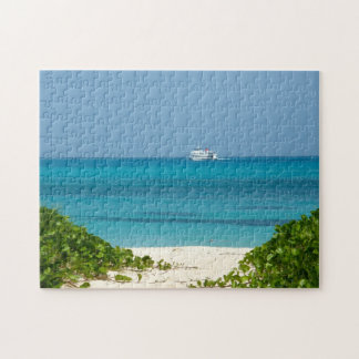 Bermuda - Cruise Ship in Ocean Jigsaw Puzzle