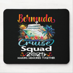 Bermuda Cruise Squad 2025 Bermuda Friend Family Cr Mouse Mat