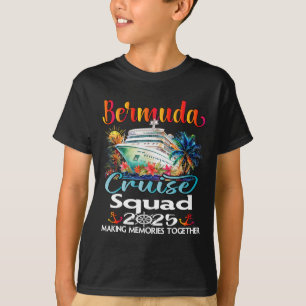 Bermuda Cruise Squad 2025 Bermuda Friend Family Cr T-Shirt
