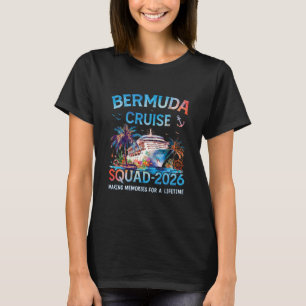 Bermuda Cruise Squad 2026 Family Vacation T-Shirt